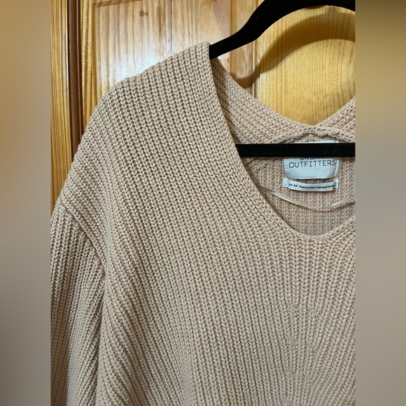 Urban Outfitters Blush/Tan Oversized Sweater - Picture 2 of 6